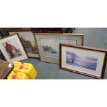 Four various pictures and prints - some limited editions