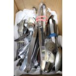 Selection of table cutlery, various