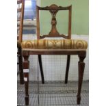 Single Inlaid Bedroom / Salon chair