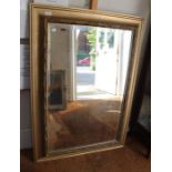 Large gilt framed mirror