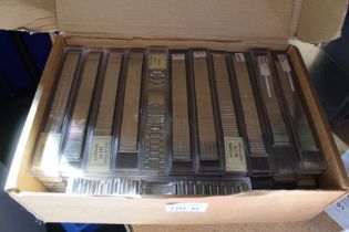 A box containing over seventy new metal watch straps (retail over £1000)