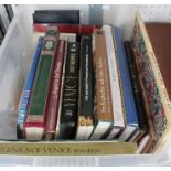 A box of Art and related books