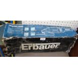 A boxed Erbauer angle grinder