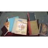 Quantity of various books includes Mrs Beeton, 'Albert Arold & Others', illustrated story book, etc