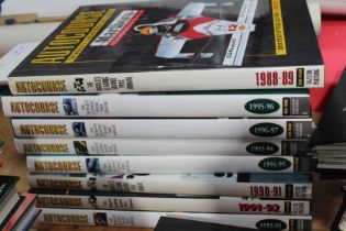 AUTOCOURSE Grand Prix Annual x eight 1988-1997 8 volumes
