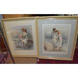 W H Haenraets - two limted edition signed prints, glazed and framed