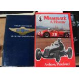 Pritchard MASERATI together with Davey & May A HISTORY OF THE MARQUE Lagonda