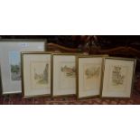 Five various Stratford prints