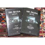 L & K SKODA 1895-1995 Part 1 & 2, Two hardback books by Kozisek & Kralik