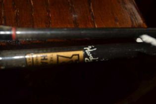 "Hardy" graphite 9ft 3 two piece fly rod with a Hardy "Marquis 7" reel