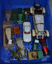 A selection of die-cast vehicles