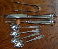 Silver cutlery various