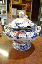 Minton a Victorian ironstone soup tureen and lid