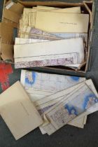 Large quantity of Admiralty charts etc