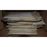 a good selection of Irish indentures and other legal documents mainly 18th century