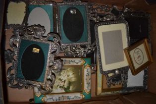 a box of frames various