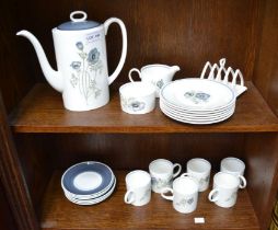 Susie Cooper 'Glen Mist' coffee service by Wedgwood