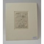 Eric Gill "The hand of God", engraving, signed no. 2 pf 15, 11cm x 8.5cm, mounted