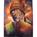 After Geoffrey Ernest Holt, "The Lion of Judah" - unframed colour print, limited edition of 12, prin