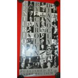 After Carolyn Djanogly, "Centurions" black & white poster unframed