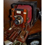 A Sanderson regular quarter plate camera