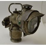 An early 20th century Lucas of Birmingham King of the Road Acetylene lamp no.264