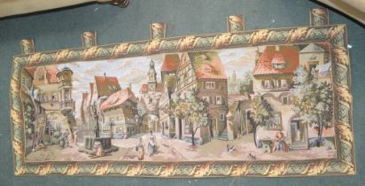 A Belgian hanging tapestry