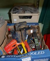 A boxed selection of DIY tools & accessories