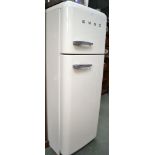 SMEG Cream coloured Fridge / Freezer