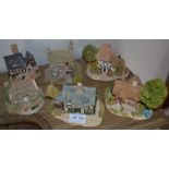 A collection of six "Lilliput Lane" cottages includes Pat Cohan's bar