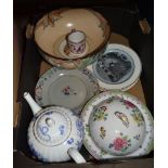 A box of good quality collectors ceramics some by famous makers