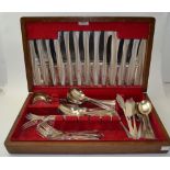 A canteen of insignia plated cutlery
