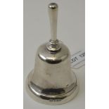 Deakin & Francis, an Edwardian silver table bell, Birmingham 1909, gross weight: 73g