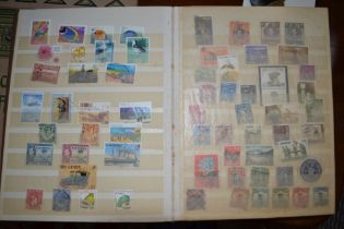 Large stock book, clean collection of World stamps