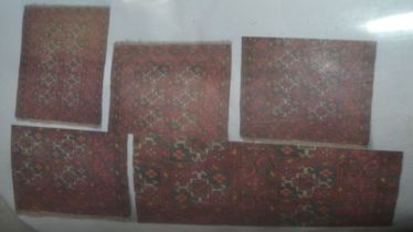 A Baluch rug, with a Turkmen design