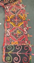 An Eastern wall tapestry tent hanging