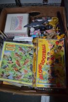 Box of childrens toys/games