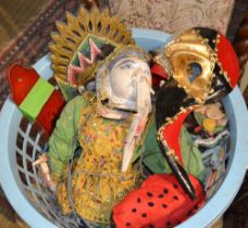 Hand made Indian puppet - masks and other ethnic items