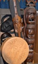 Tribal wooden carvings