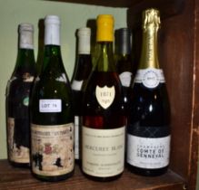 1971 Mercurey Blanc, Dom Jeannin Naltet, 1 bottle 1999 Burgogne, Patrick Javillier, 1 bottle 2004 Me