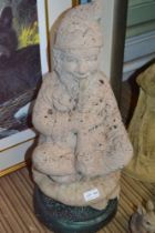 Cast concrete garden Gnome 59cm