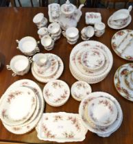 Large selection of Royal Albert 'Lavender Rose' tableware