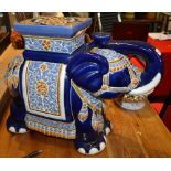 Ceramic Elephant stool