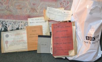 A good and varied selection of GWR and others railway ephemera