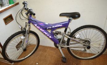 A Fusion Matrix mountain bike