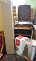 Two boxed Christmas trees