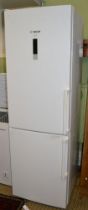 A Bosch upright fridge freezer in white