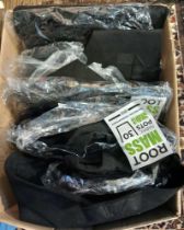 A bag of brand new Root Mass fabric pots