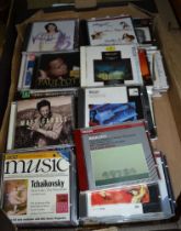 A tray containing a selection of CD's