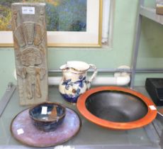 Five items of 'Studio pottery'